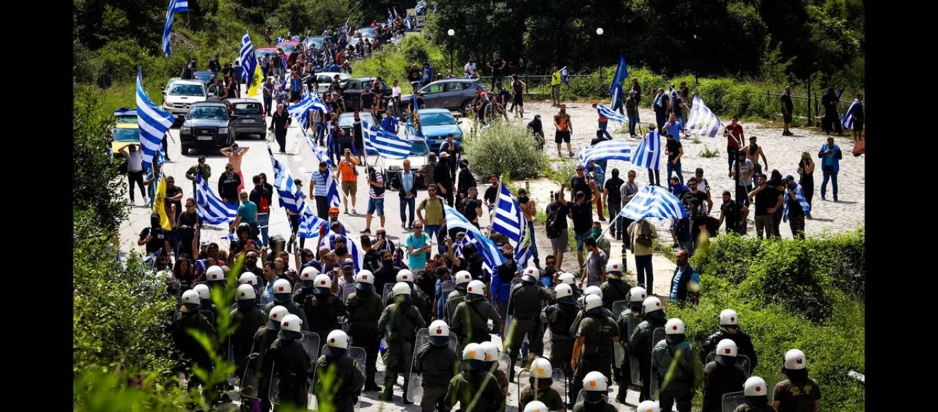 Το μνημείο που στήθηκε στο Πισοδέρι, η αντίδραση του ΣΥΡΙΖΑ & των φιλοσκοπιανών της Φλώρινας